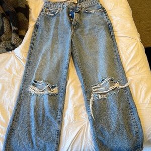 free people size 25 jeans